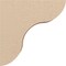 Ekena Millwork 3"W x 12"D x 12"H Thin Carmel Rough Cedar Woodgrain TimberThane Corbel, Primed Tan CORUR03X12X12CARRCPR - alternate 3